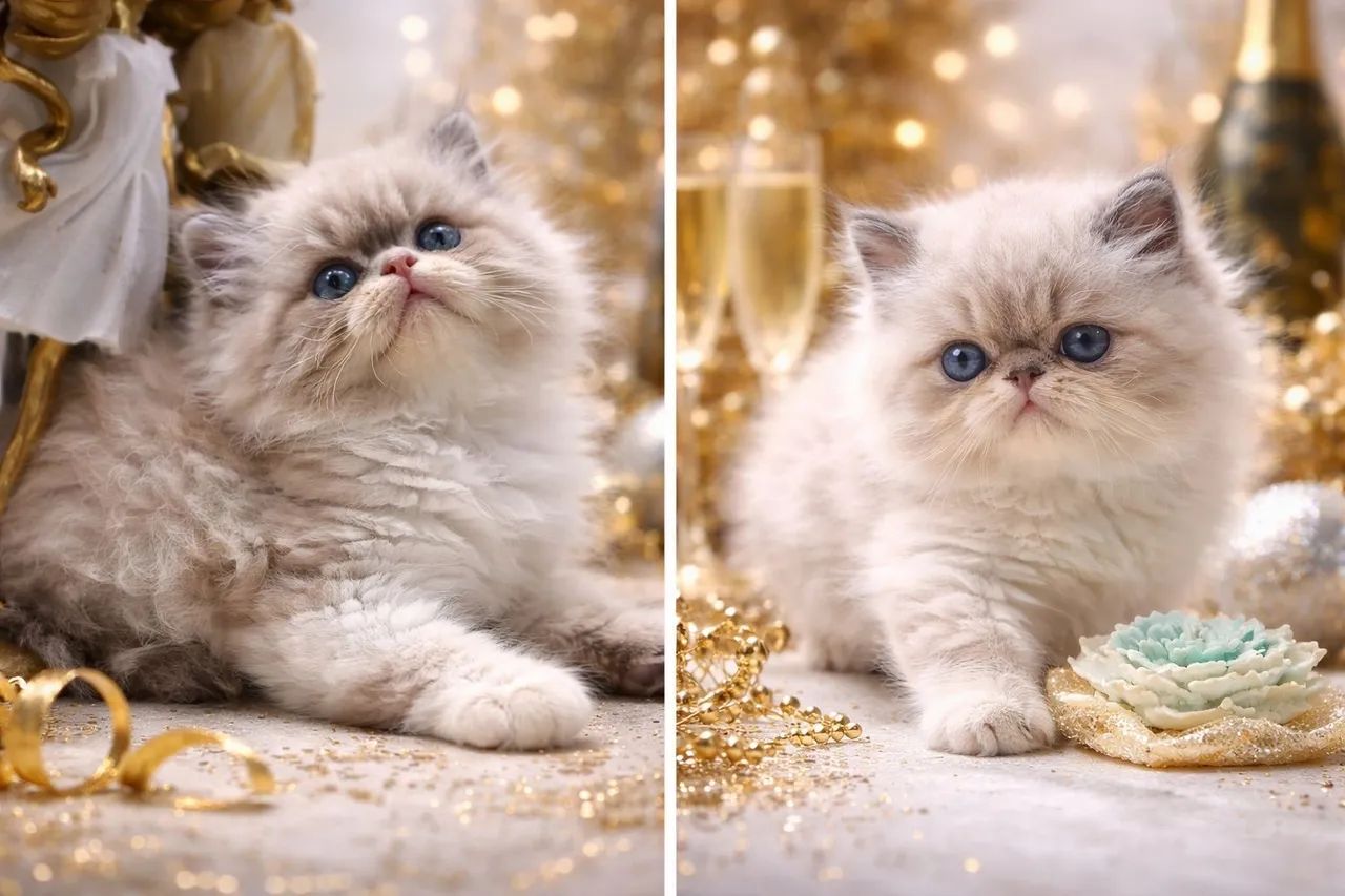 Lindos bebês originais de gatinhos persa himalaia vermifugados  - Foto 2