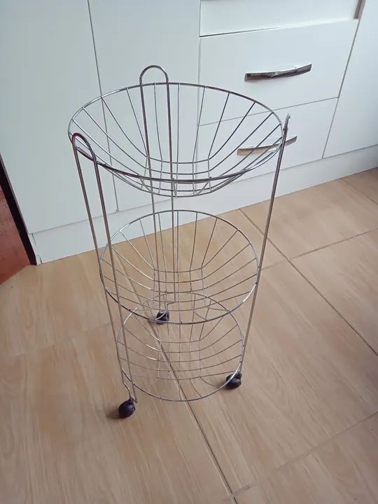 Carrinho/Fruteira Inox