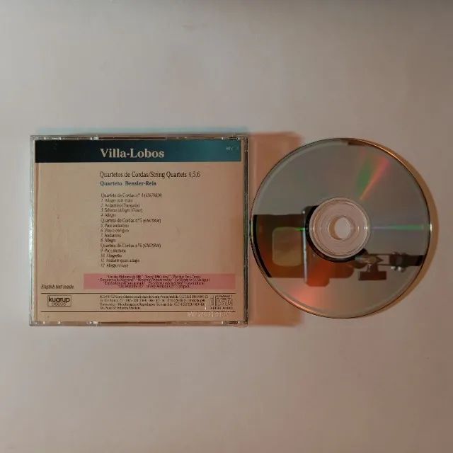 CD Villa-Lobos - Quarteto de Cordas - Foto 3