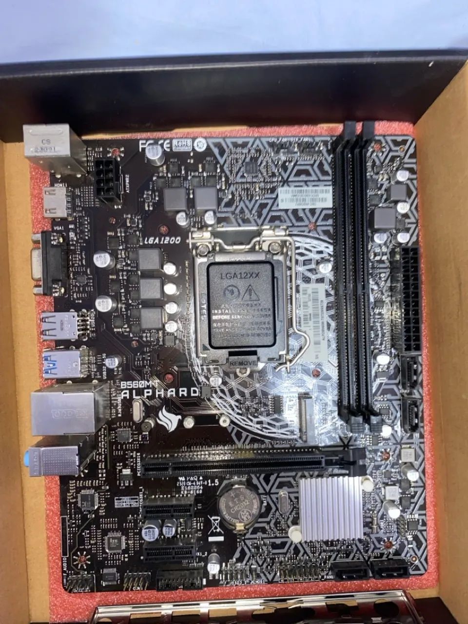 Placa-Mãe Pichau B560M-T (LGA 1200 / DDR4) - Ótimo estado! - Foto 2