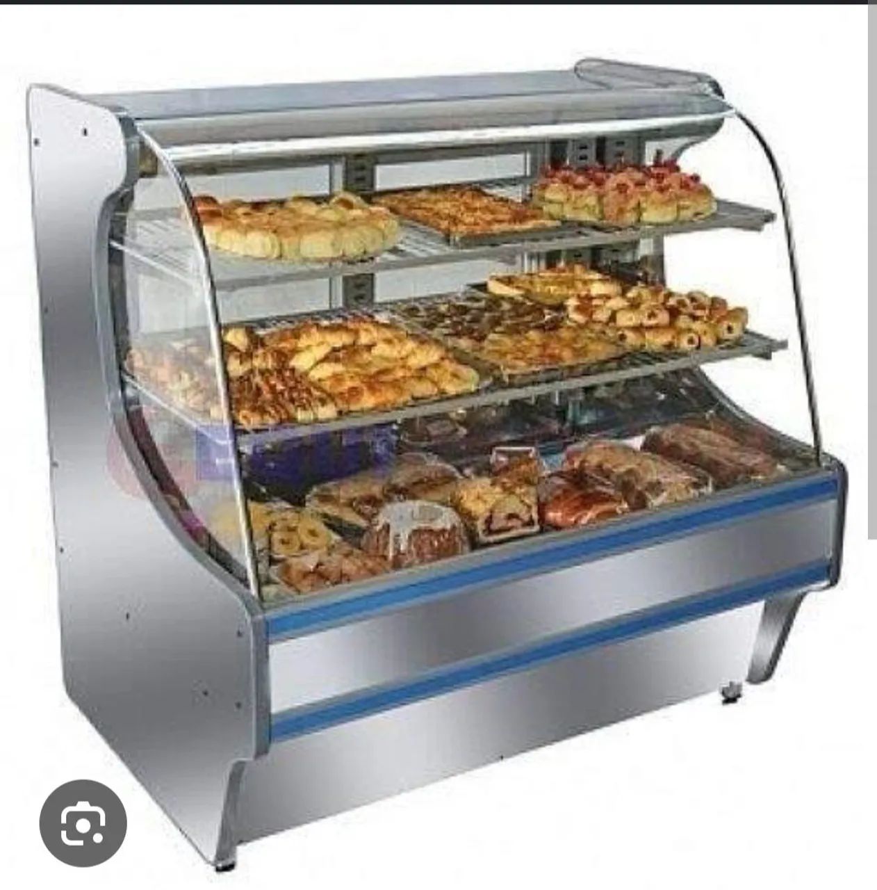 Balcão Estufa para Salgados em Inox 