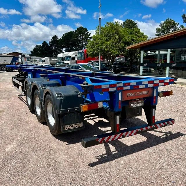 Carreta Bug Porta Conteiner Facchini 2018 Container C/ Pneus - Foto 5