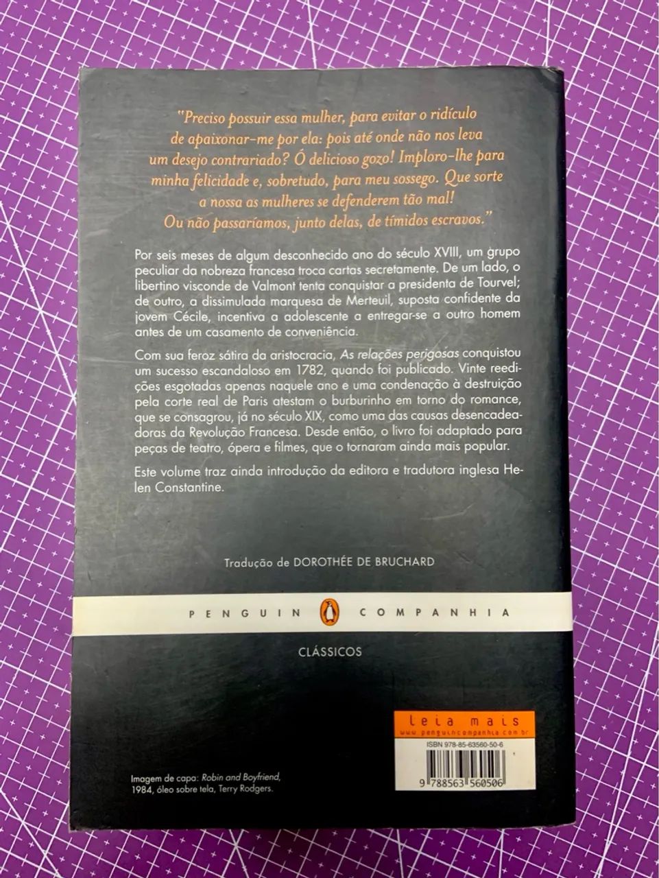 Livro As Relações Perigosas - Choderlos de Laclos - Foto 2
