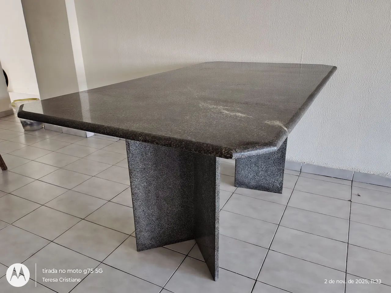 Mesa em granito preto de 1,80x1,40 - Mesas - Tamarineira, Recife ...