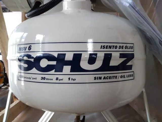Compressor odontologico Schulz- MSV 6/30 Isento de oleo - 6 Pes 120 Lbs - Foto 4