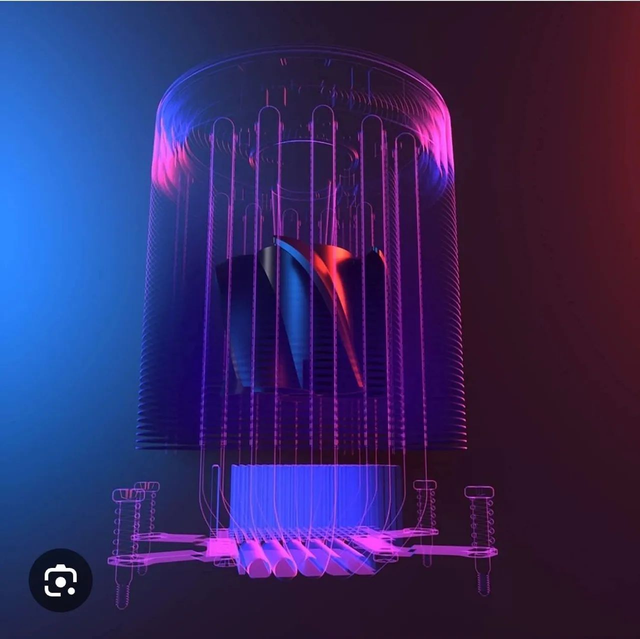 Air Cooler Aigo Shadow Max (Aerocool Mirage 5 RGB* ) - Foto 4