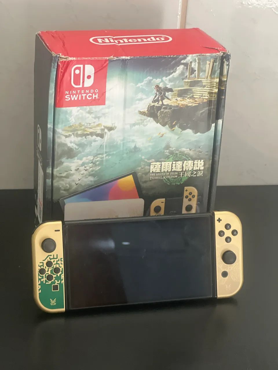 Nintendo Switch Desbloqueado Versão Zelda + 128GB - Consoles de