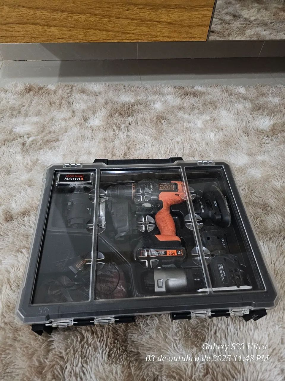 Kit Ferramentas Black+Decker Matrix 20V - Foto 4