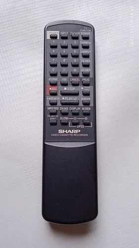 Controle Video Cassete Sharp original