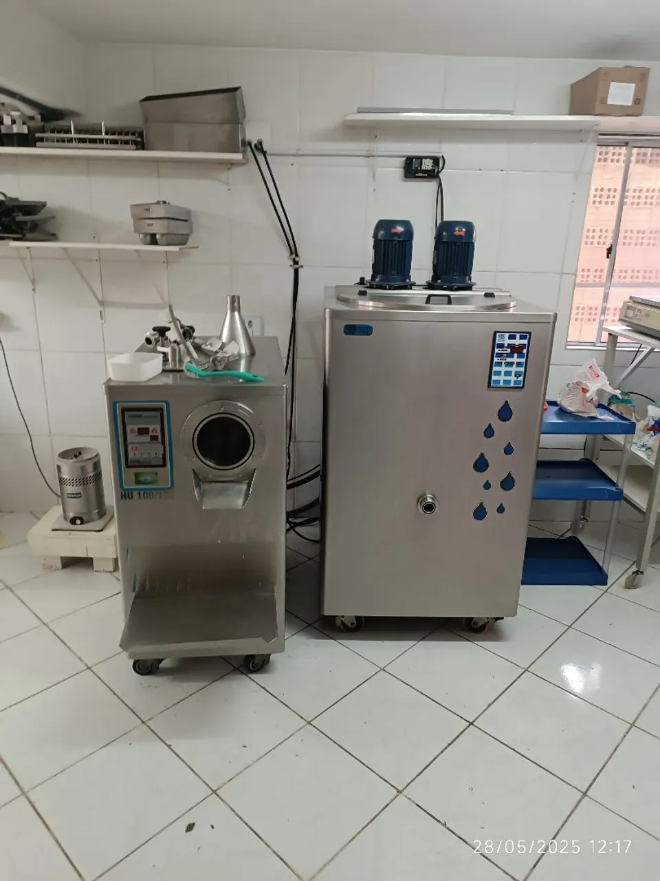 Máquinas para produção de sorvete e gelatos (ACEITO TROCA)