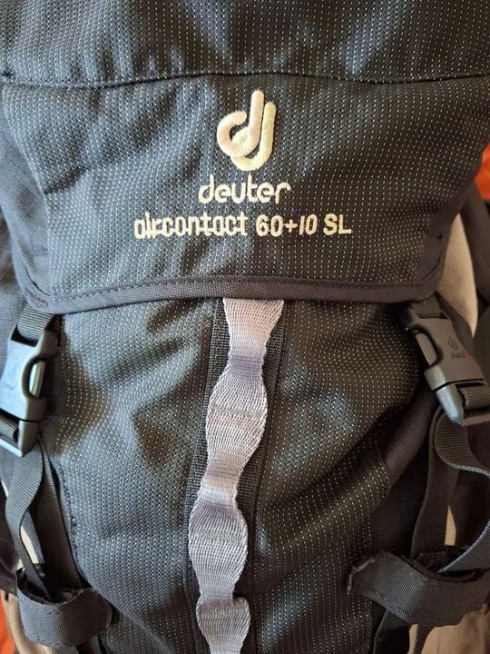 MOCHILA DEUTER AIRCONTACT 60+10 SL + COM CAPA DE CHUVA. - Foto 2