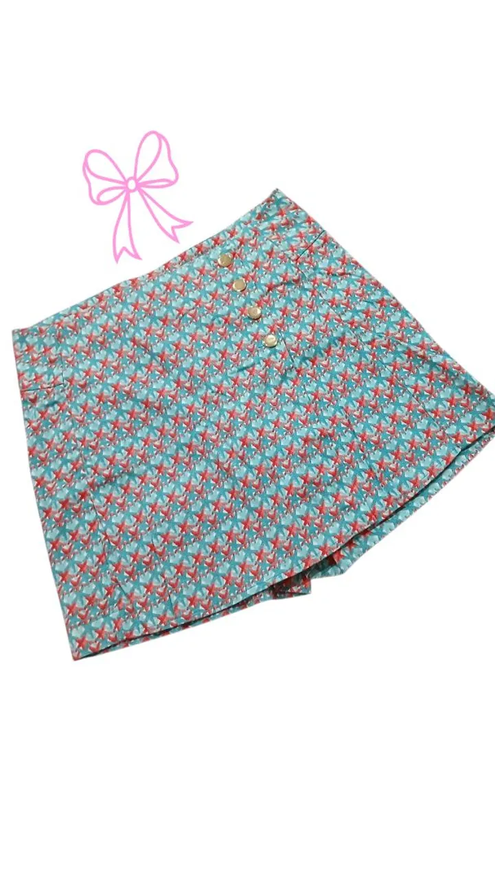 Short Estampada de Estrelas