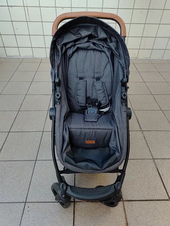 Carrinho + Bebê Conforto Litet Isofix - Foto 6