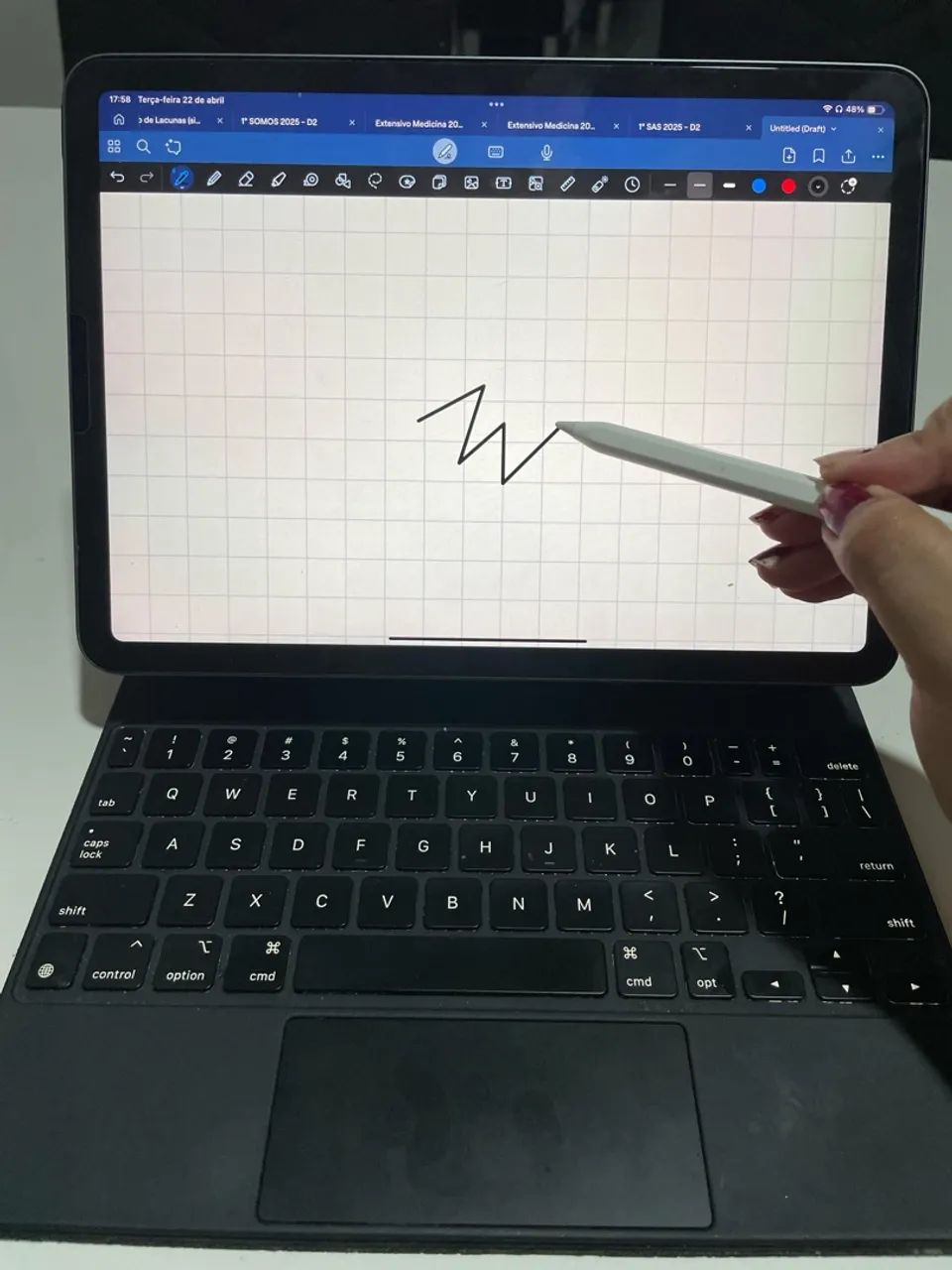 ipad air 4ª geração 256GB + Apple Pencil 2 + Magic Keyboard ipad air 4ª geração 256GB + Apple Pencil 2 + Magic Keyboard