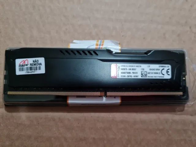 Memória Ddr4 Kingston HyperX Fury 4Gb 2400MHz Black - Foto 2