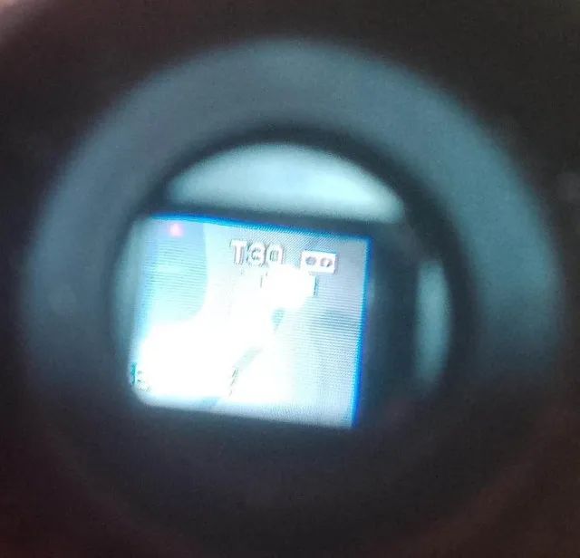 Filmadora Jvc Vhs-C Compacta Antiga Visor Color Funcionando sem bateria - Foto 3