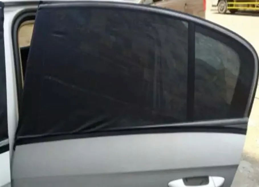 1 PAR de Protetor Solar/Vento - Infantil - para janela de carros - Foto 3
