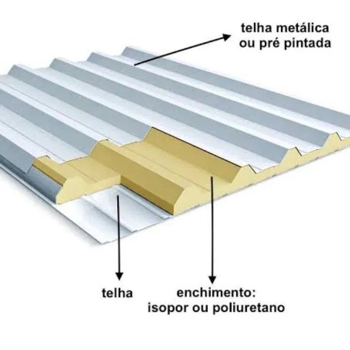 Telha sanduíche  - Foto 2