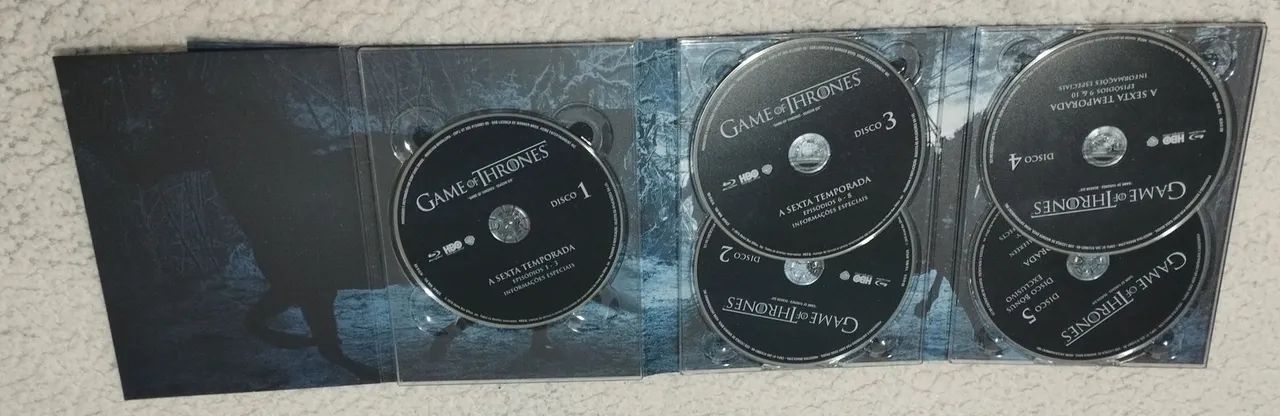 Game of thrones 6 temporada BLUE Ray edição especial  - Foto 3