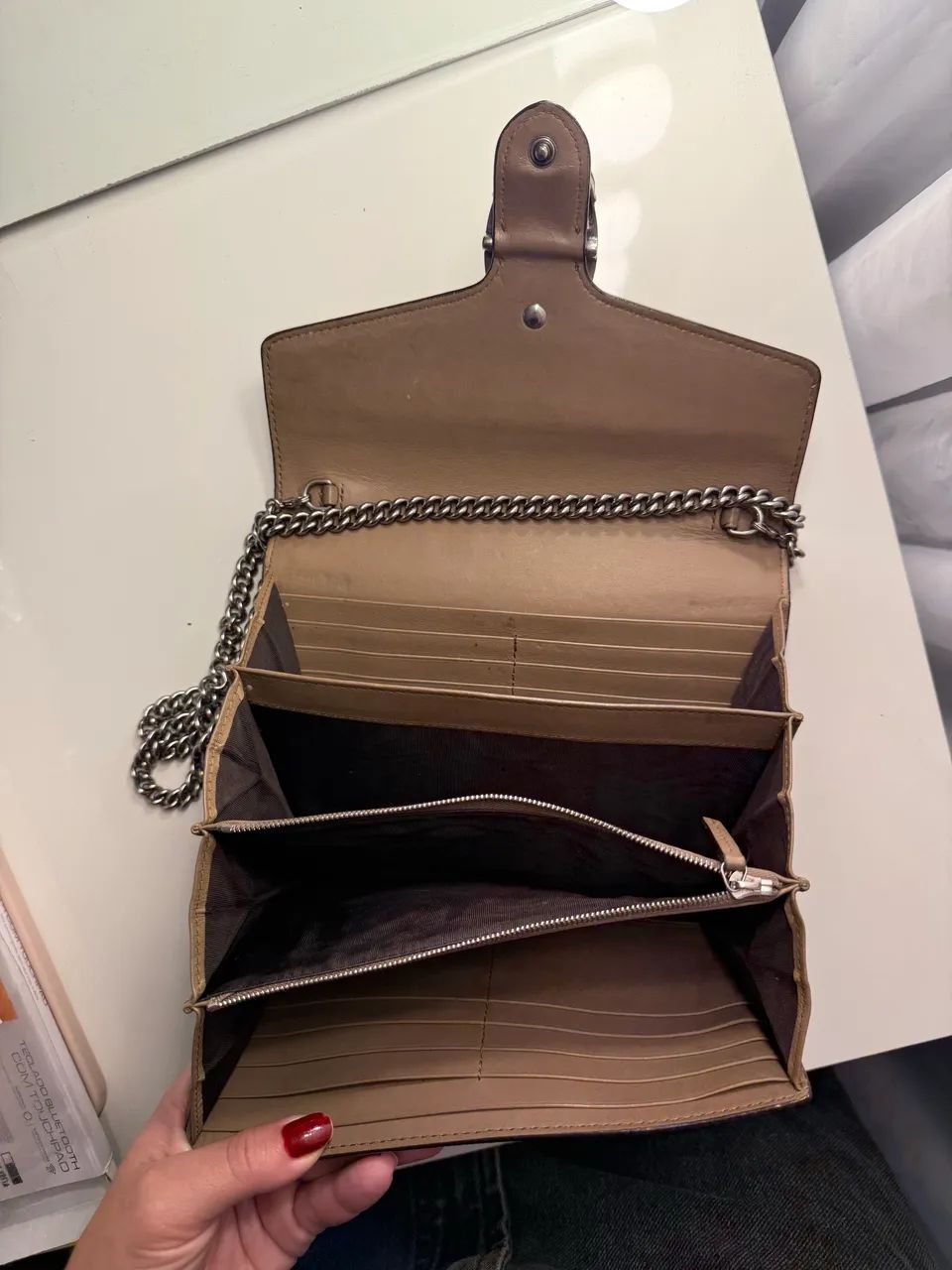 Gucci Dionysus wallet on chain  - Foto 3