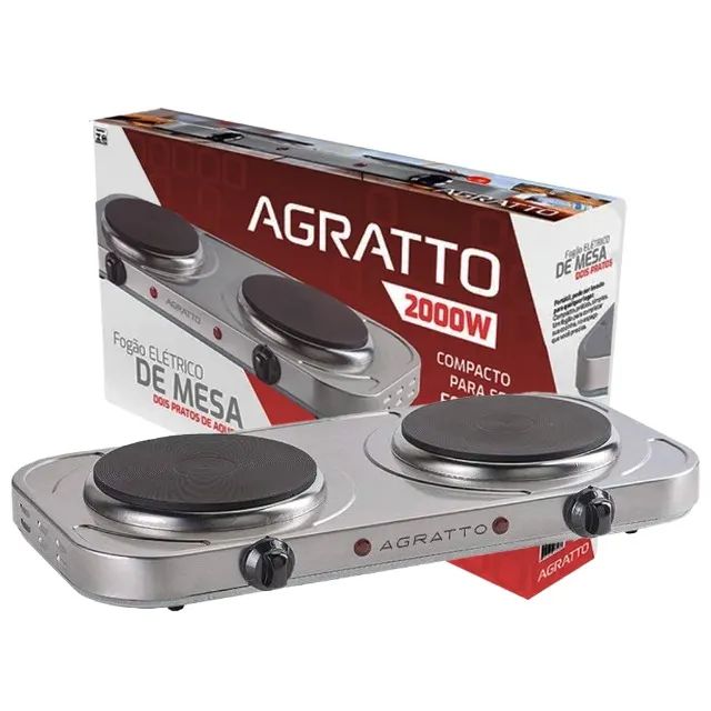 Fogão Elétrico de Mesa 2000w Fm-02 Agratto - Foto 2