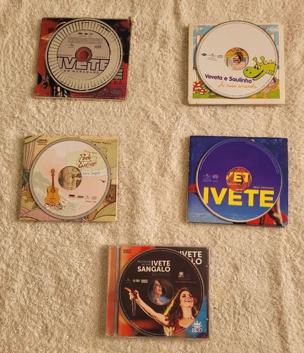 CD'S carreira solo de Ivete Sangalo. - Foto 2