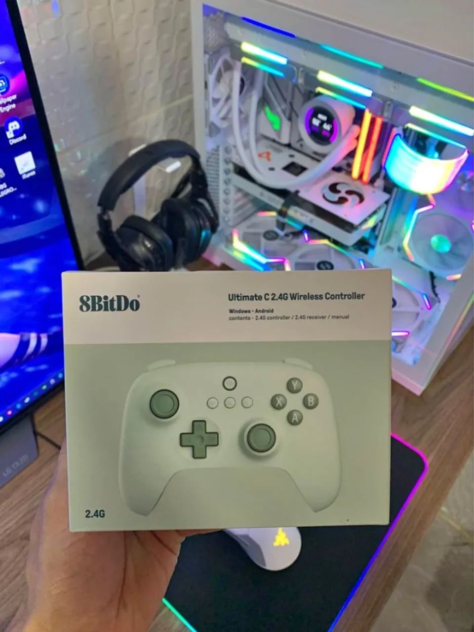 Controle Gamer Sem Fio 8bitdo Ultimate C Lacrado