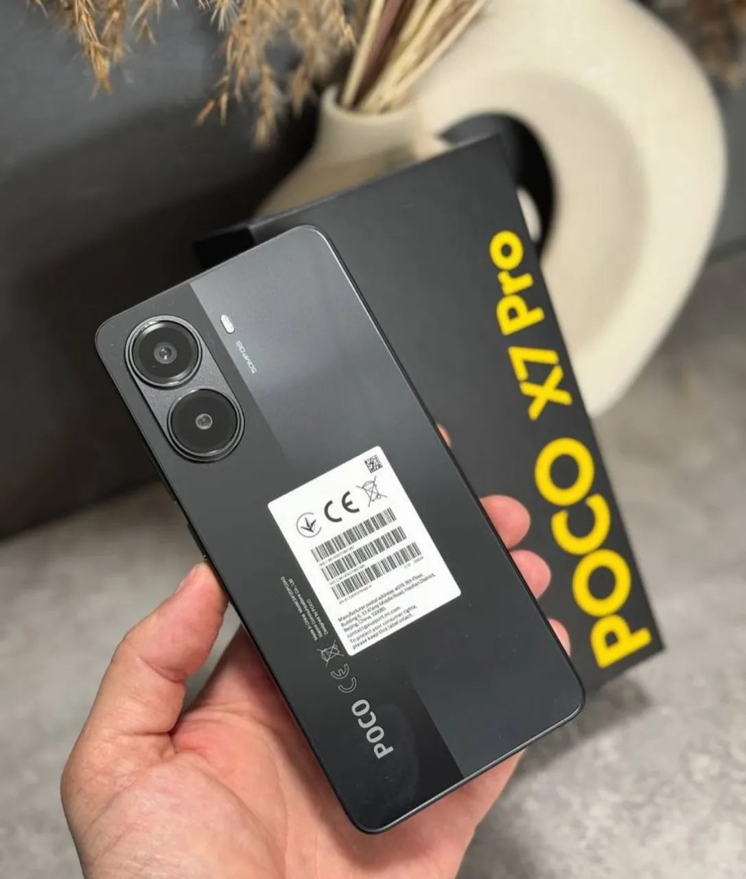 Poco X7 Pro de 256GB / 5G/ Novo/ Garantia// até 18x parcelado no cartão