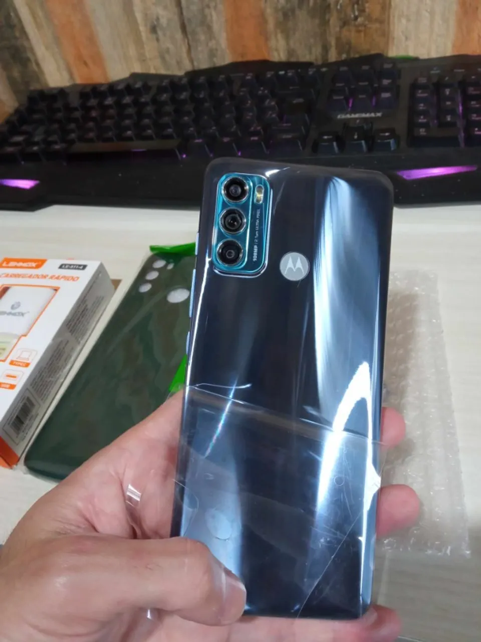 Motorola Moto G60 6GB 128 GB Câmera traseira 100 Mp , Câmera frontal 32Mp Novinho Entrego