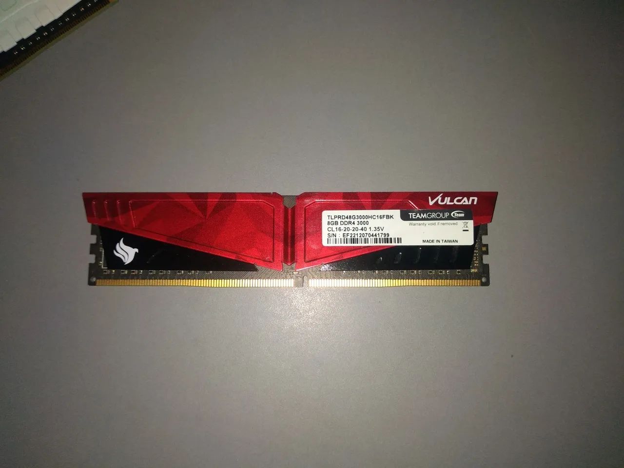 Memória Ram 8gb ddr4 3000mhz