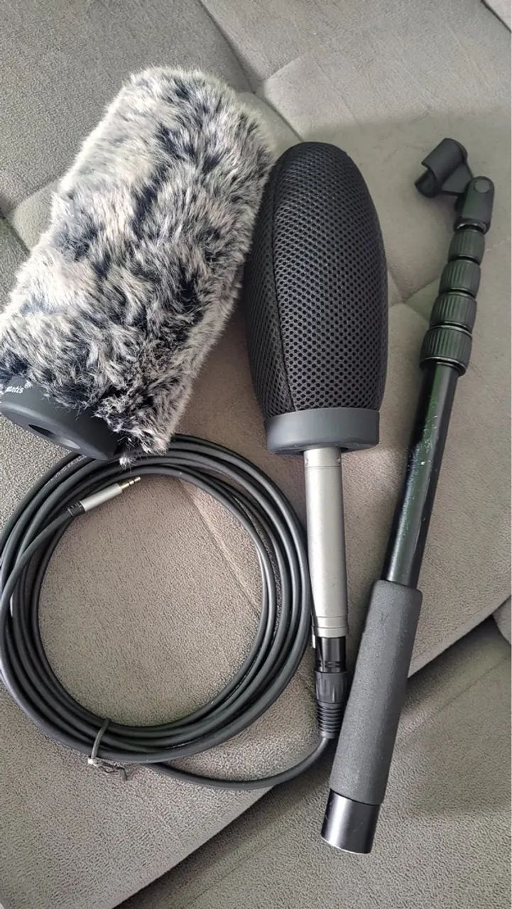 Microfone Boom com braço de 2 metros  - Foto 2