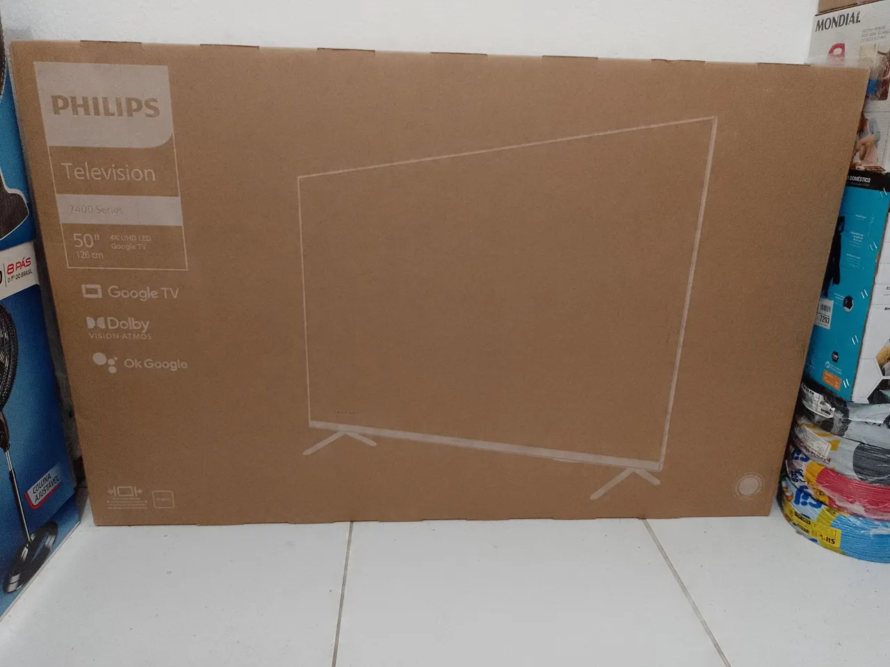 TV Philips 50 polegadas 4K UHD LED Smart TV