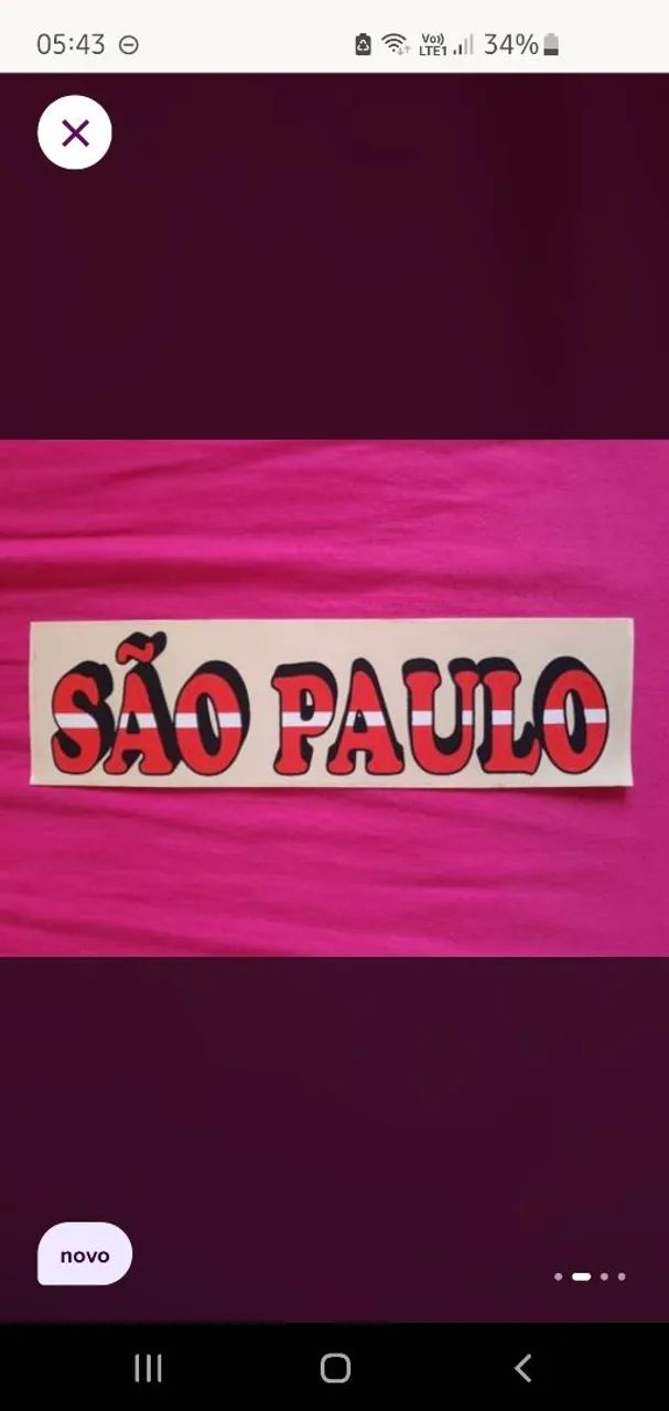 Adesivo São Paulo - Foto 2