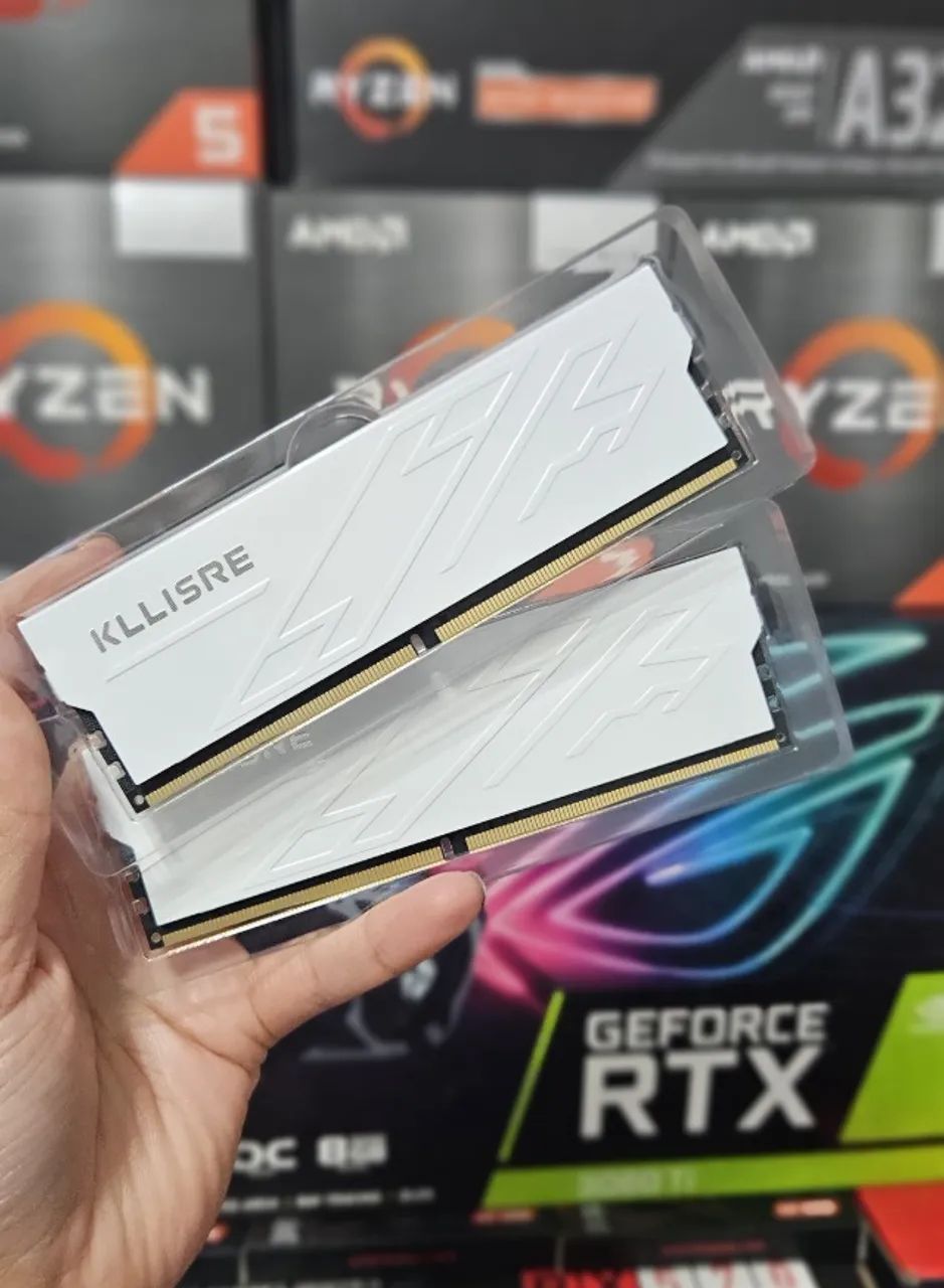MEMÓRIA RAM WHITE DDR4 8GB 2666MHZ KLLISRE  - Foto 2