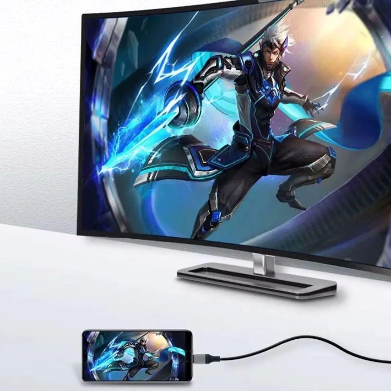 Cabo USB-C para HDMI - Espelhamento de Celular com MHL ou Notebook na TV