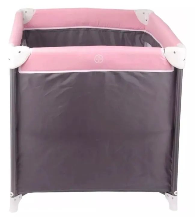 Oportunidade! Novo, sem uso- Berço Portátil Baby Style cor Rosa  - Foto 2