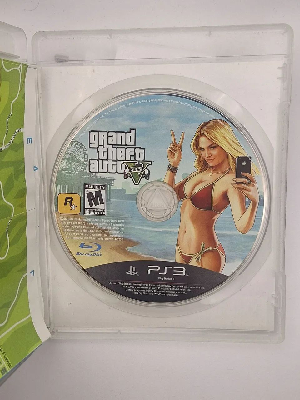 GTA 5 com mapa - PS3 - Foto 3