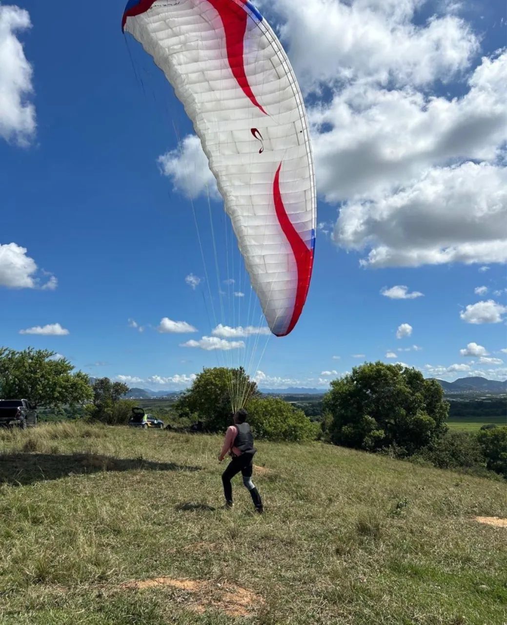 Asa (vela)de paramotor.  Flexos 2. Tamanho XL Nova. Somente 2 voos 