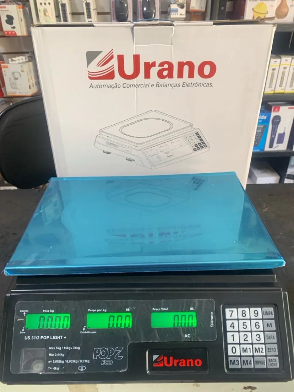 Balança Digital Urano POP-Z Com Inmetro 31kg - Foto 2