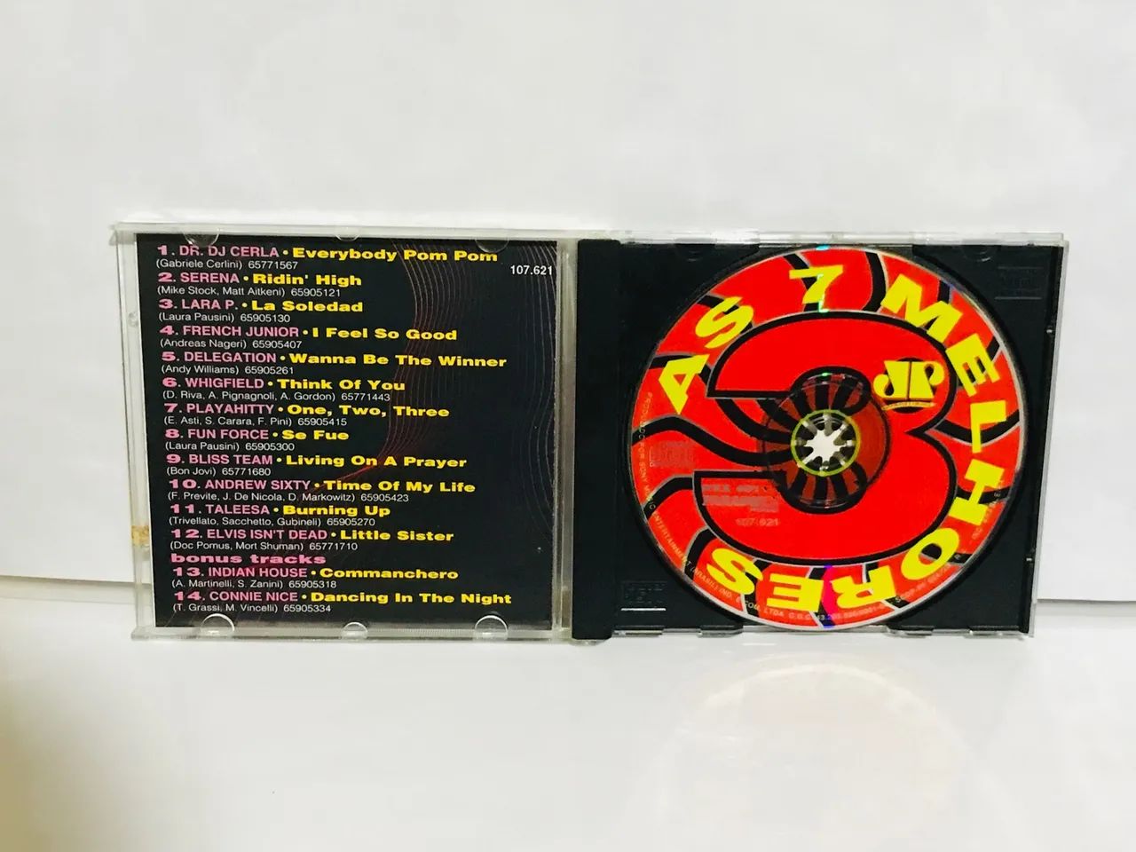 CD original As 7 Melhores jovem Pan Sat Vol.3-1995 - Foto 3