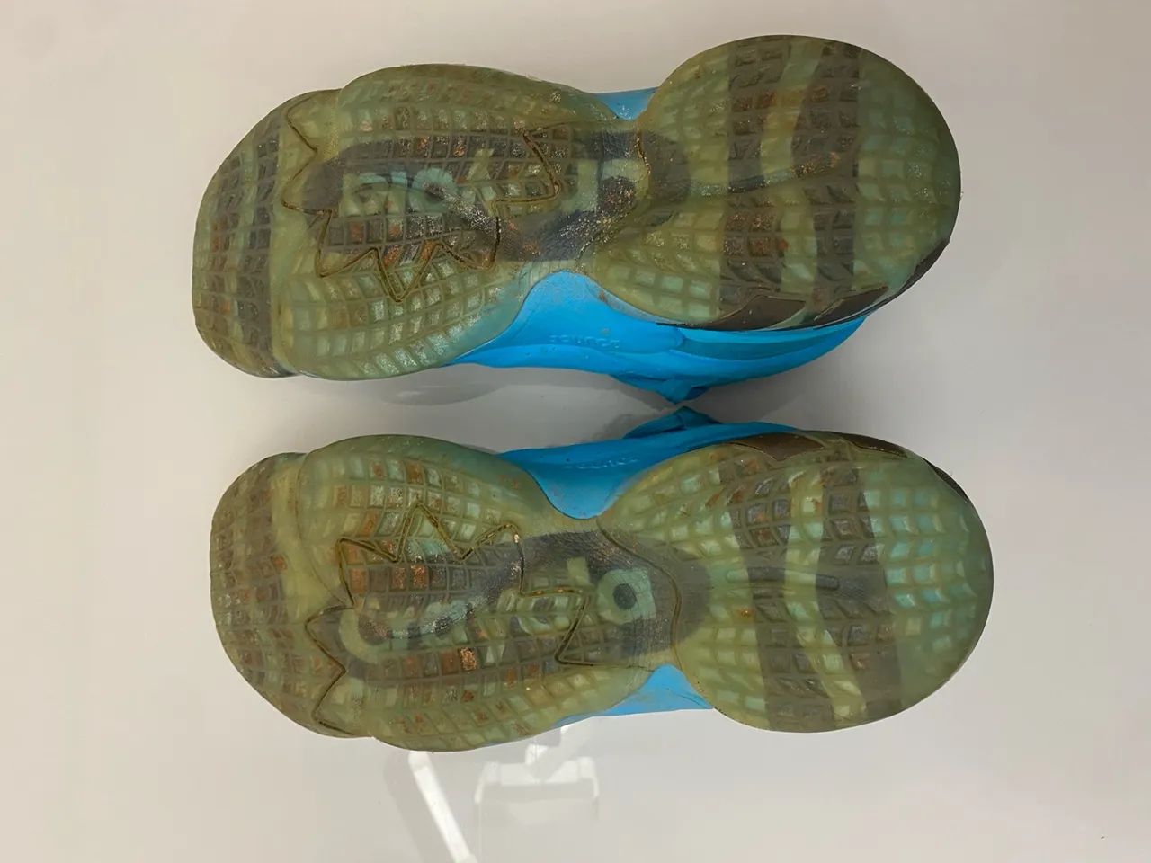 Tênis Adidas 43 Donovan Mitchell Issue 2 -Azul e Preto Tamanho  - Foto 5