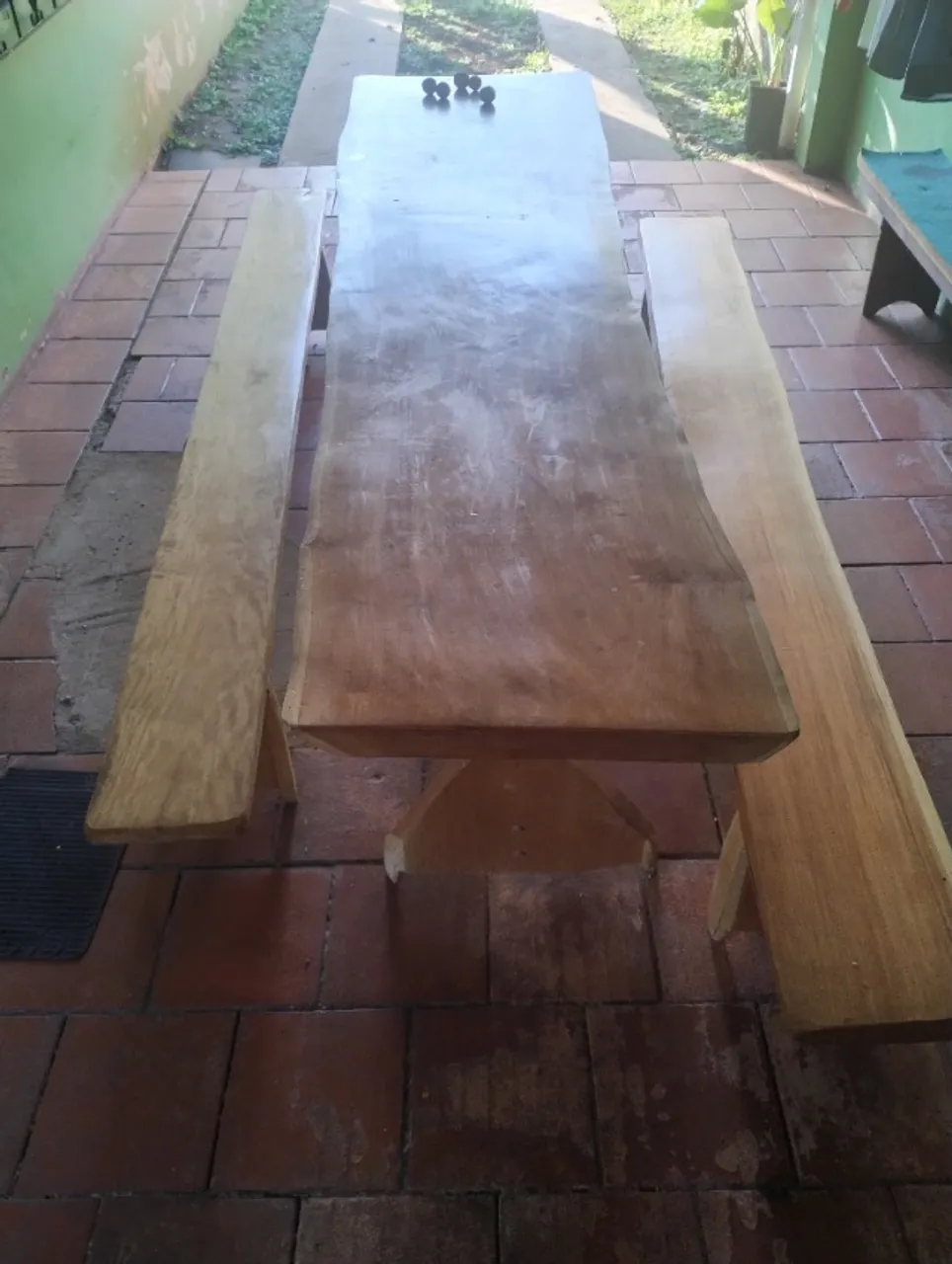 Mesa de madeira 3x1