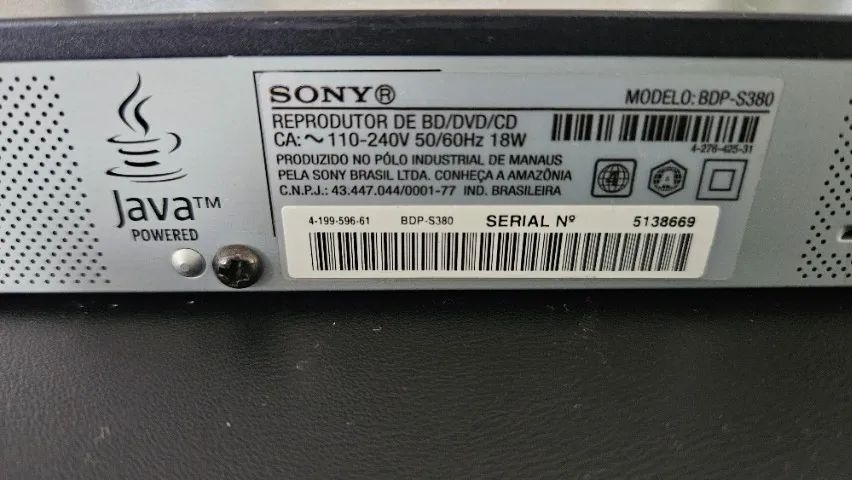 DVD Sony Blue Ray BDP-S380 - Foto 3