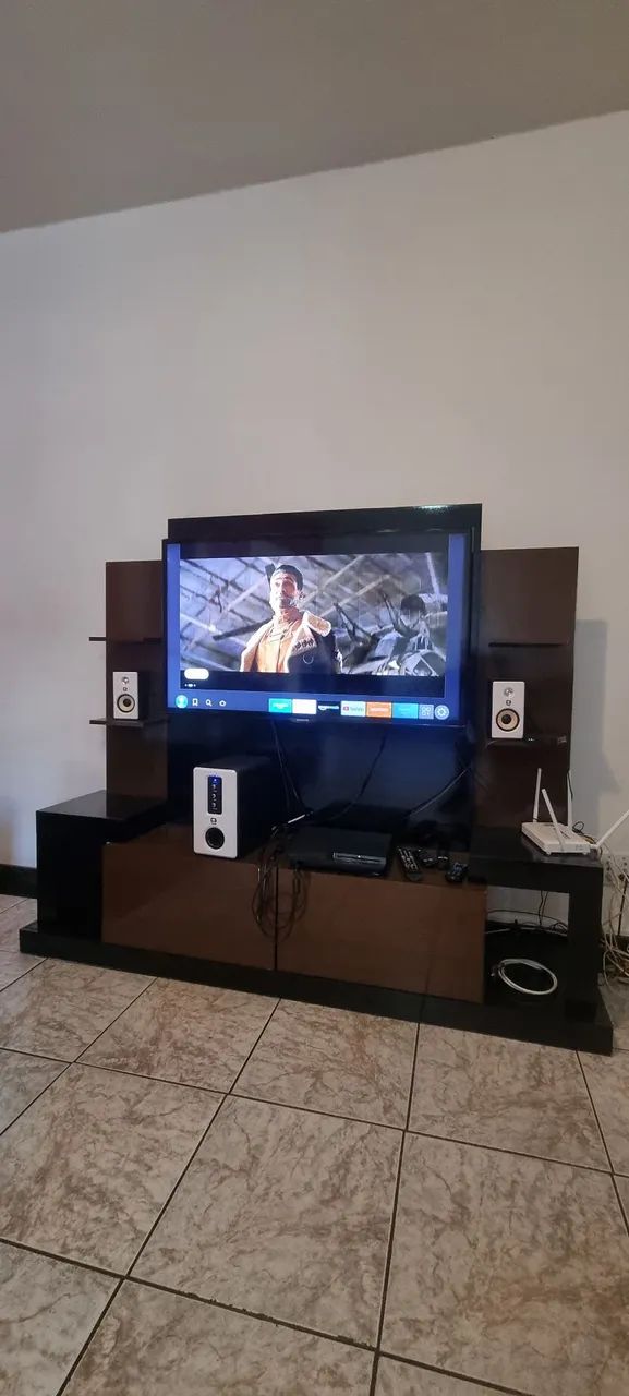 46" MDF TV Panel Rack