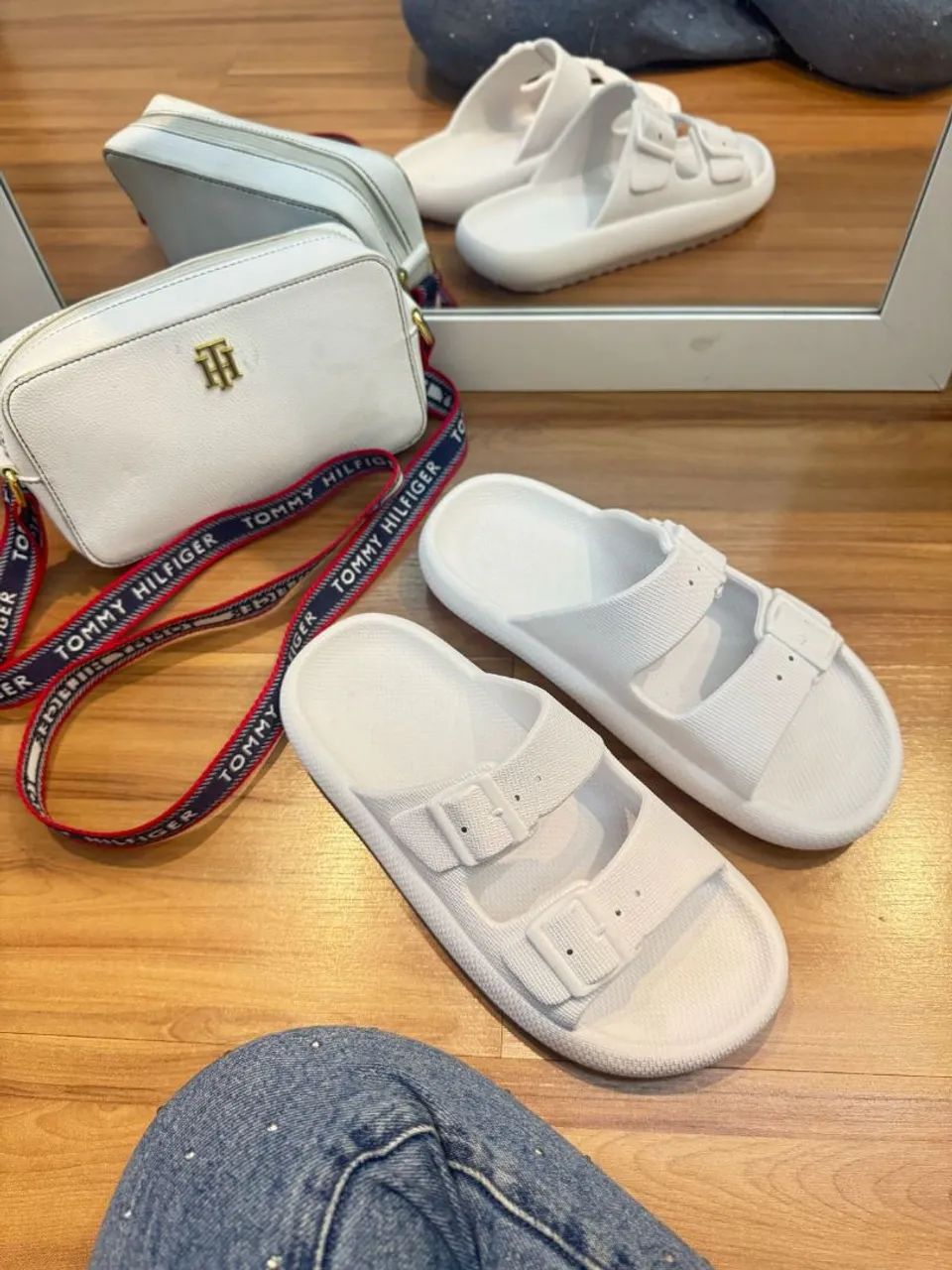 Sandálias papete Ivete. - Foto 3