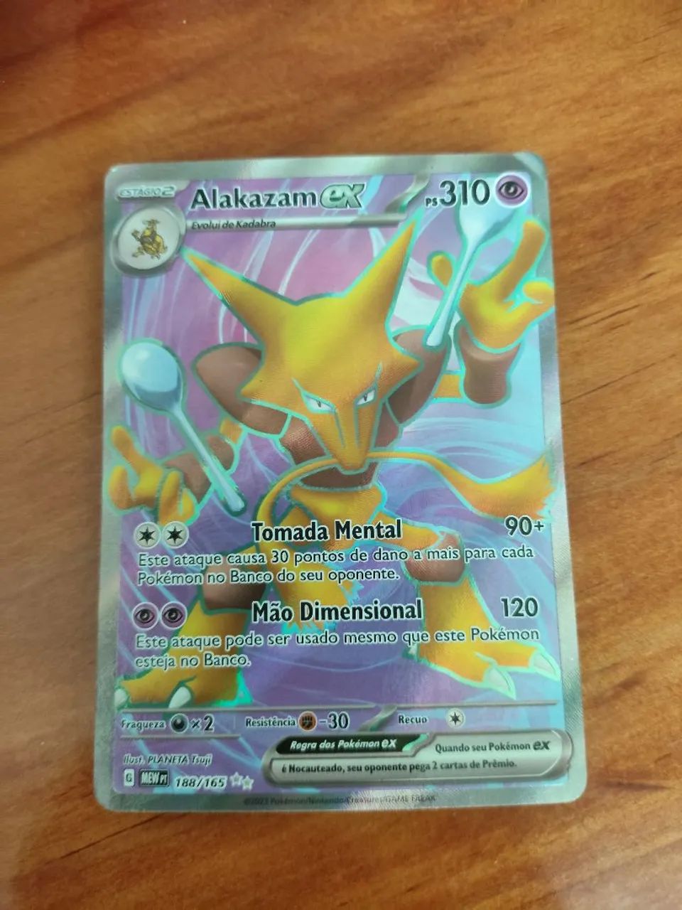 Alakazam EX - Carta Pokémon