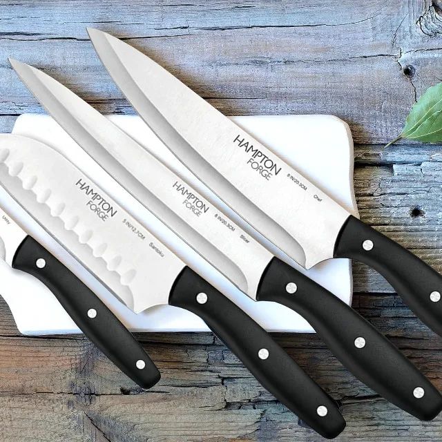 Hampton Forge Rochester Conjuntode facas Cepo de 15 peças Trazido dos EUA - Foto 4