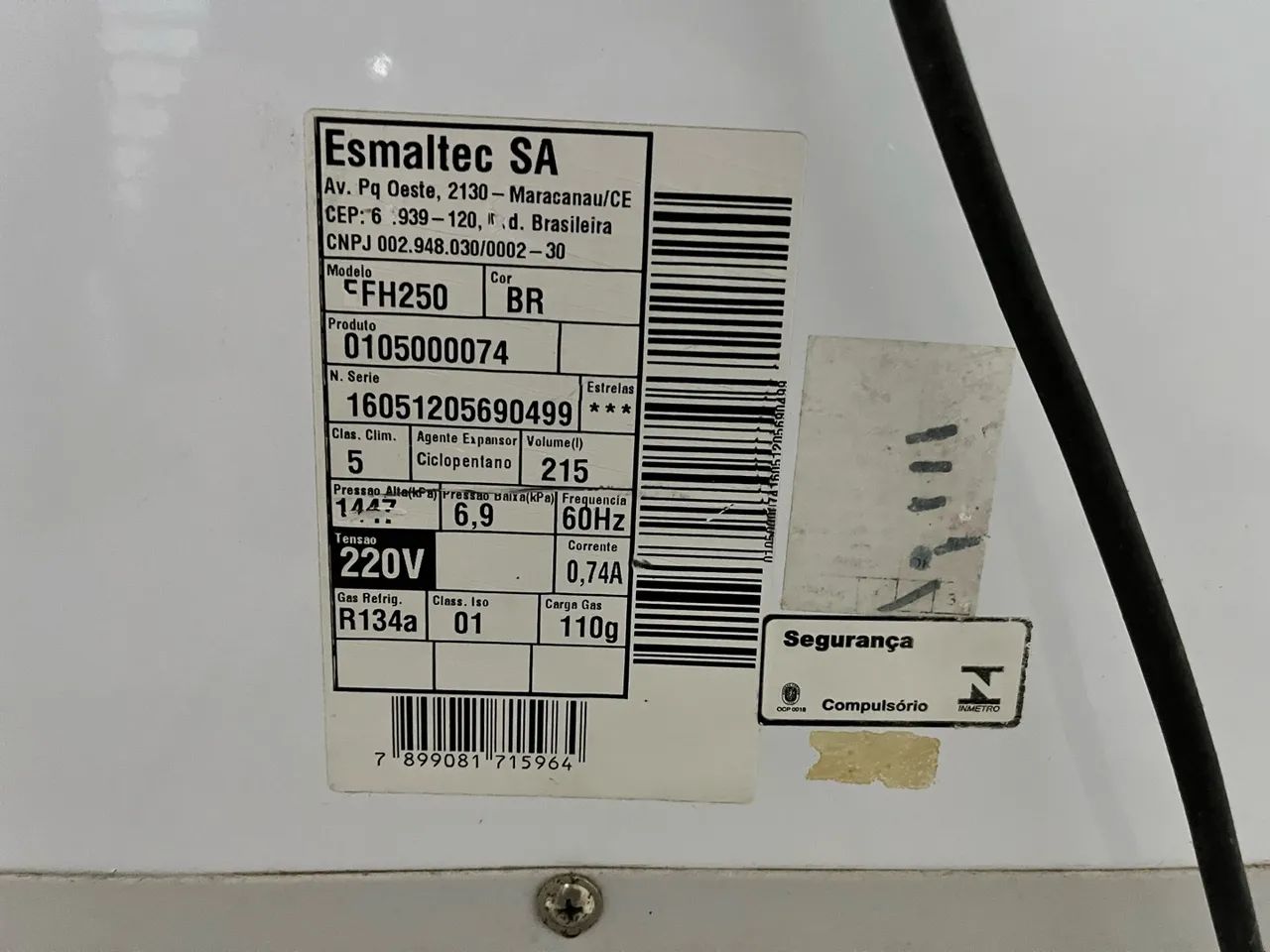 Freezer Horizontal Esmaltec 215L - Foto 5