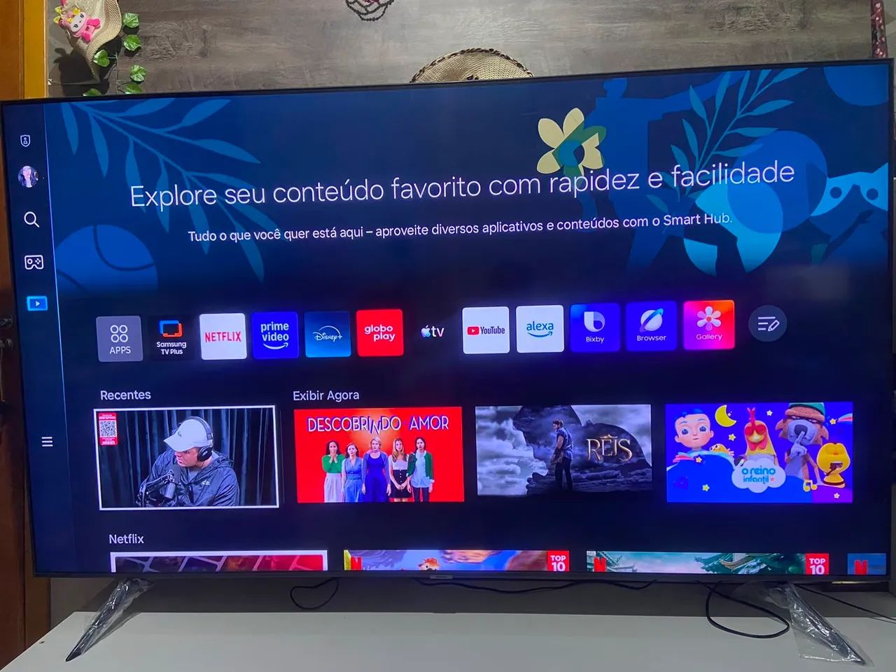 Tv smart Samsung 55 polegadas  - Foto 3