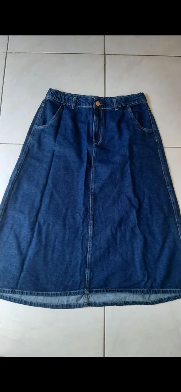 Saia jeans (nova) - Foto 2